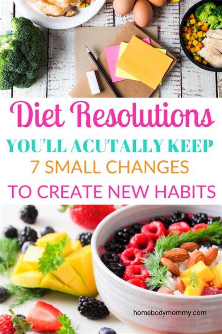 10 Diet Resolutions You Can Actually Keep