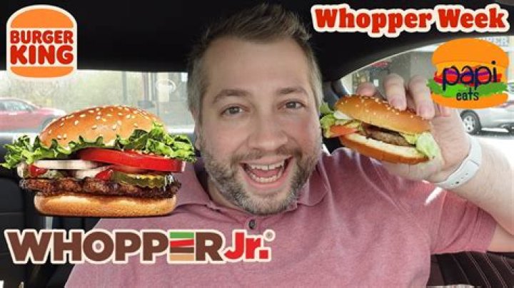 2 Whopper Jr Vs Whopper