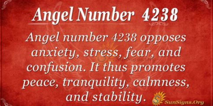 4238 angel number