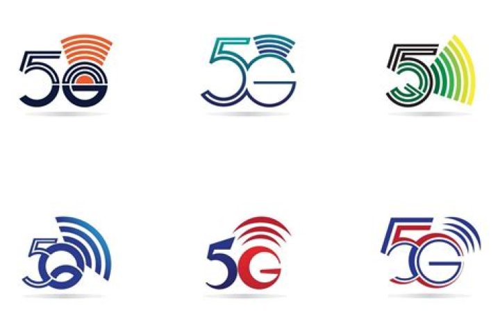 5G logo on graphic