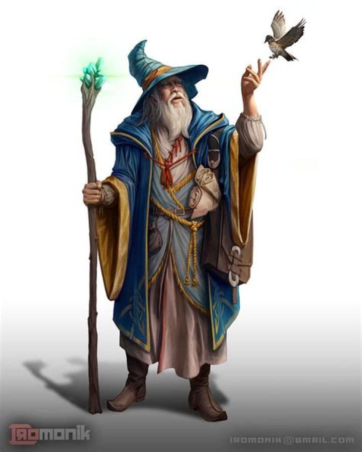 A DnD wizard A DnD wizard