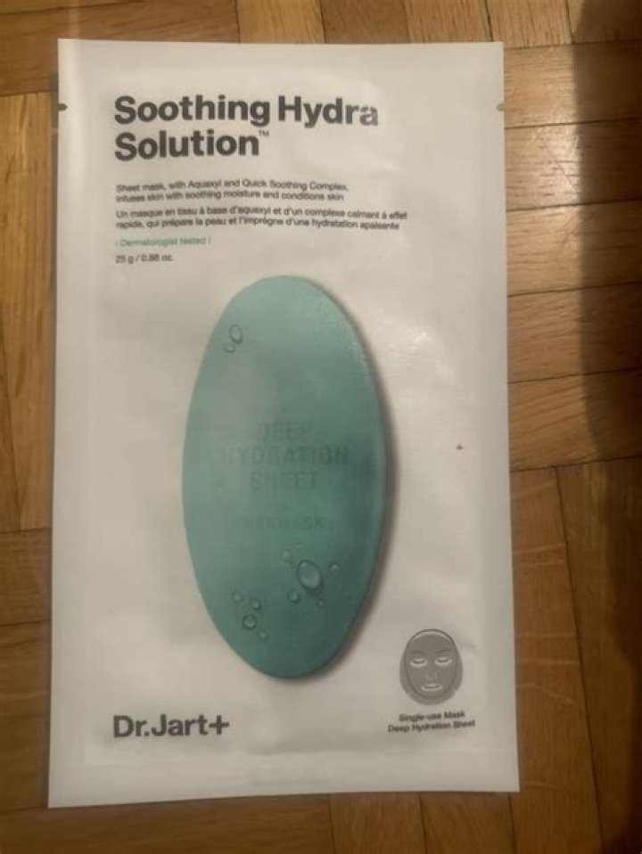 A Dr. Jart mask