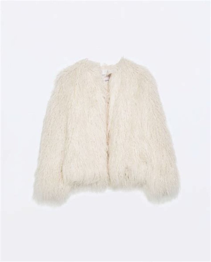A Model-Approved White Fur Jacket for $149