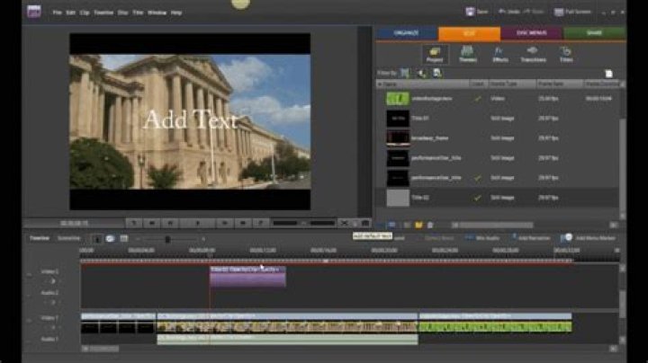 Adobe Premiere Elements