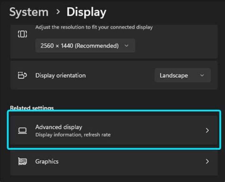 Advanced Display