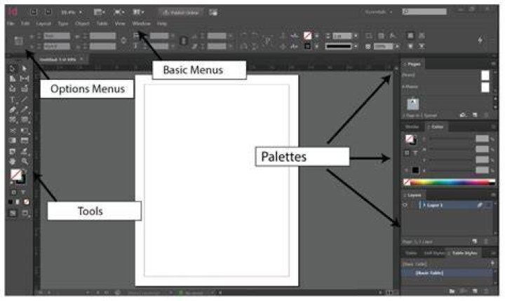 The Advanced options menu Advanced options menu adobe indesign free trial won't download