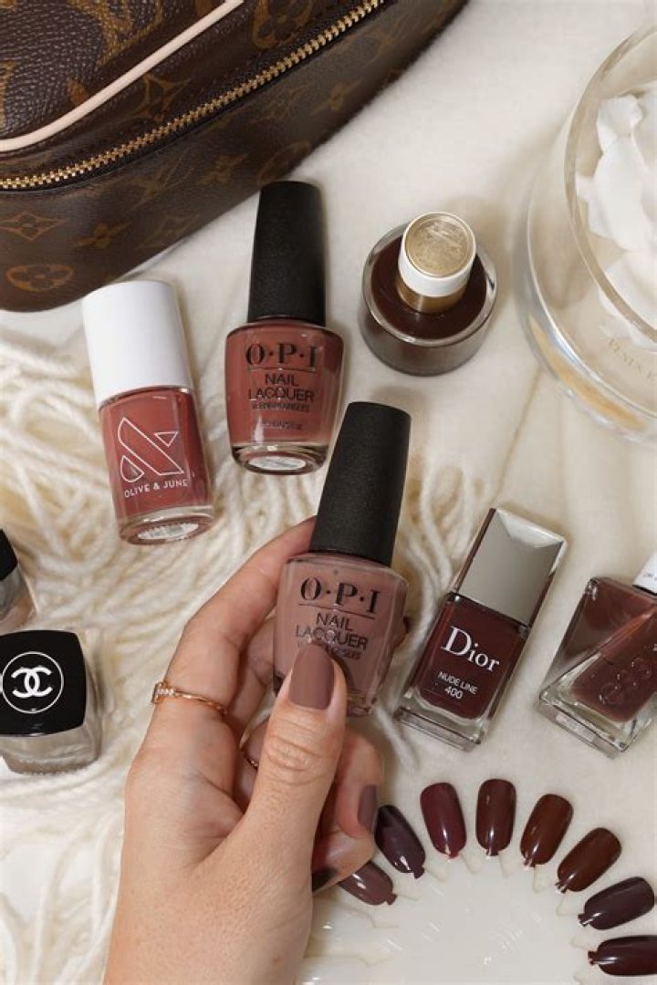 An Essie nail polish set