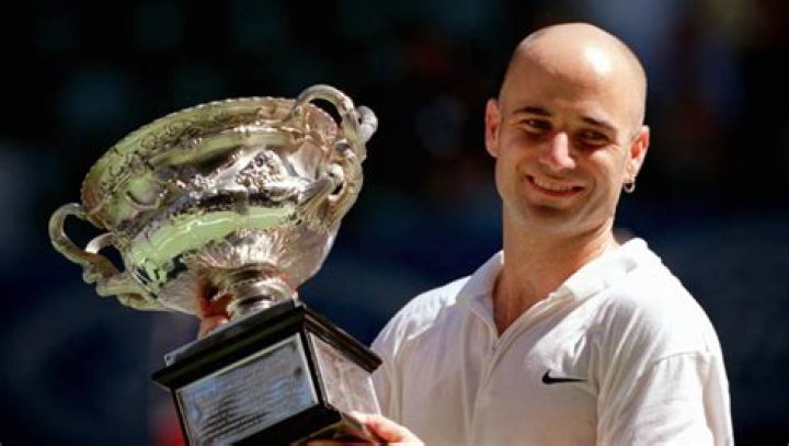 Andre Agassi 2001 Australian Open champion