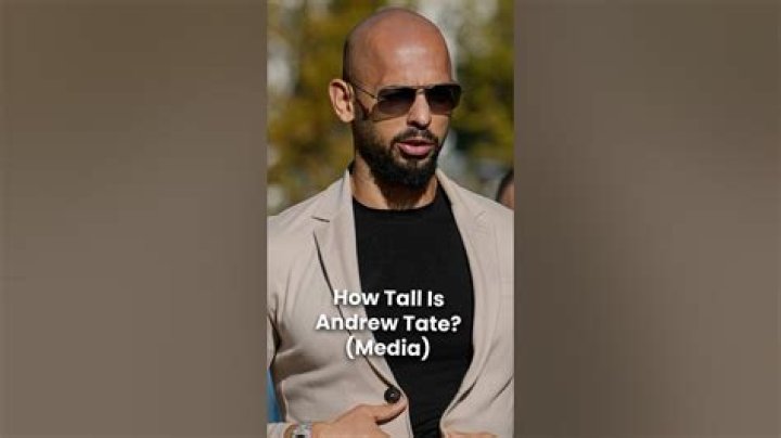 Andrew Tate Height In Cm