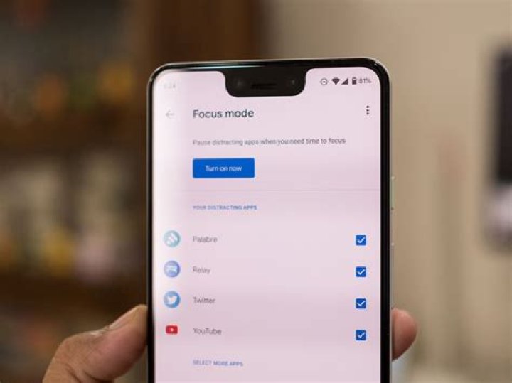 Android 10 Focus Mode