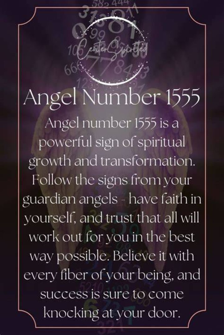 Angel Number 1555