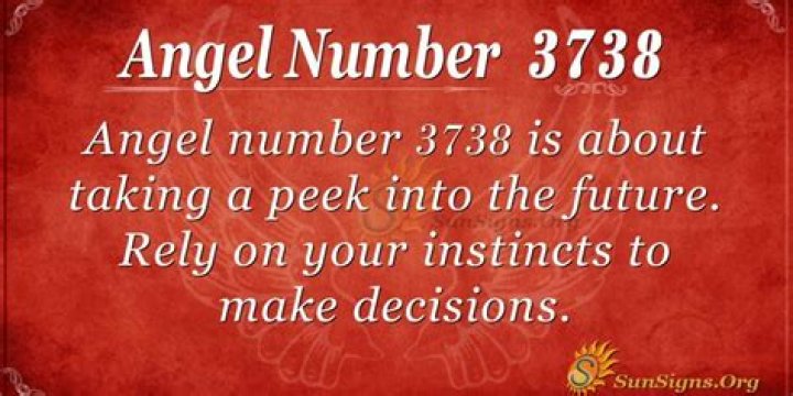 angel number 3738