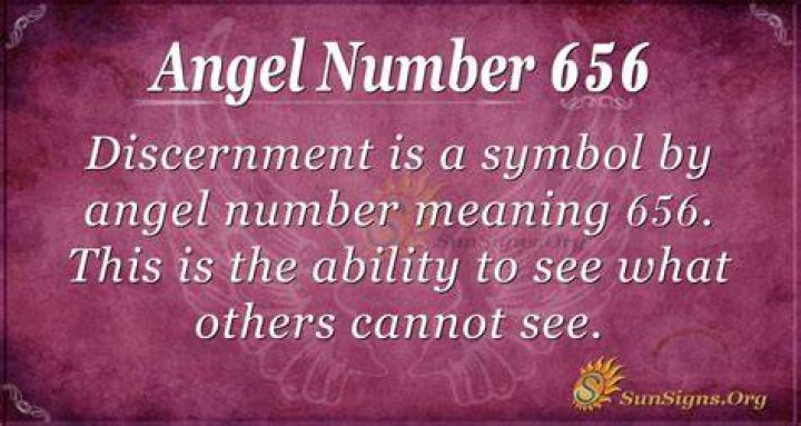 Angel Number 656