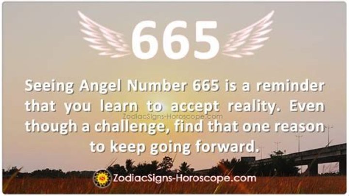 Angel Number 665