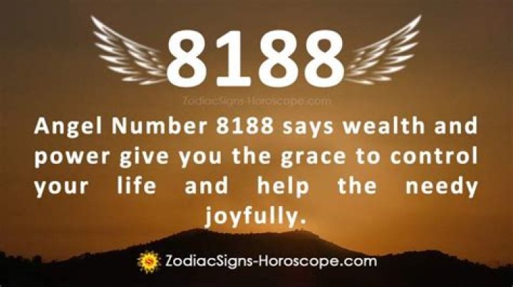 angel number 8188