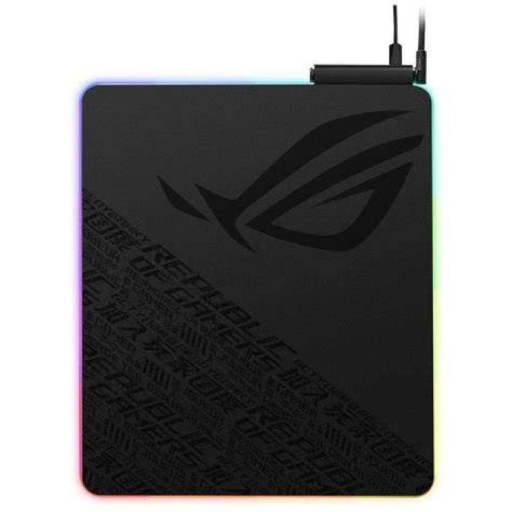 asus rog balteus wireless charging mousepad