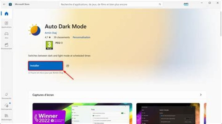 Auto Dark Mode version 2.3 switches between dark and light theme automatically