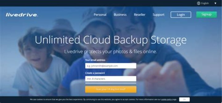 Backup in a snap with unlimited Livedrive cloud storage