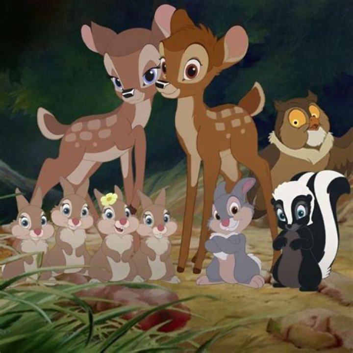 Bambi Characters: Forest Friends Listed