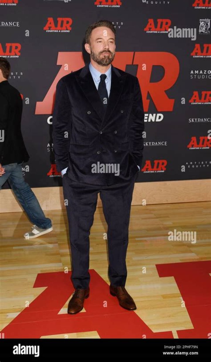 Ben Affleck attends the premiere of "Air" during the 2023 SXSW conference and festival at the Paramount Theatre in Austin, Texas. Ben Affleck attends the premiere of "Air" during the 2023 SXSW conference and festival at the Paramount Theatre in Austin, Texas.