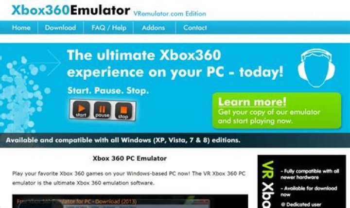 best emulator xbox 360 for pc