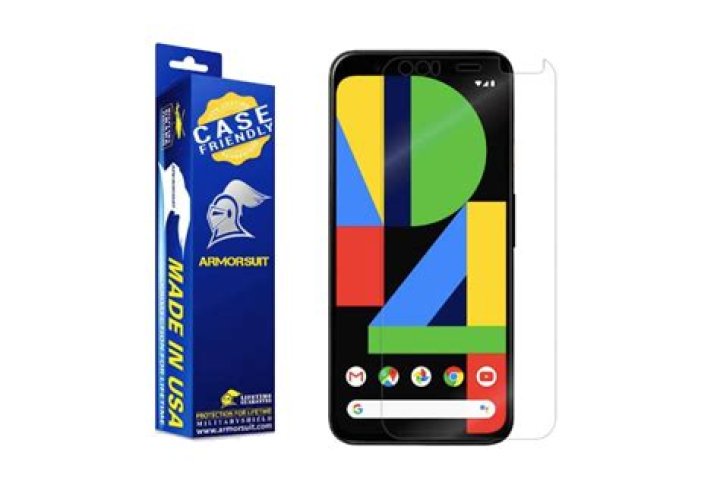 best pixel 4 screen protectors - omoton tempered glass