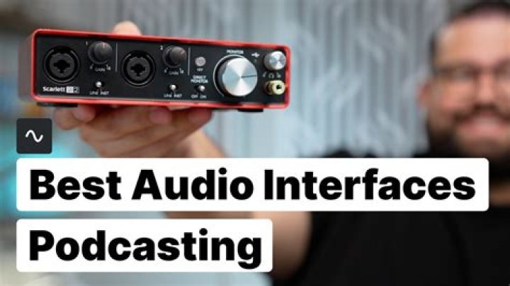 Best USB audio interface for streaming