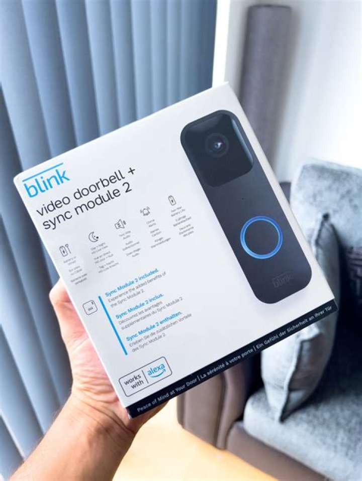 Blink Video Doorbell iPhone View
