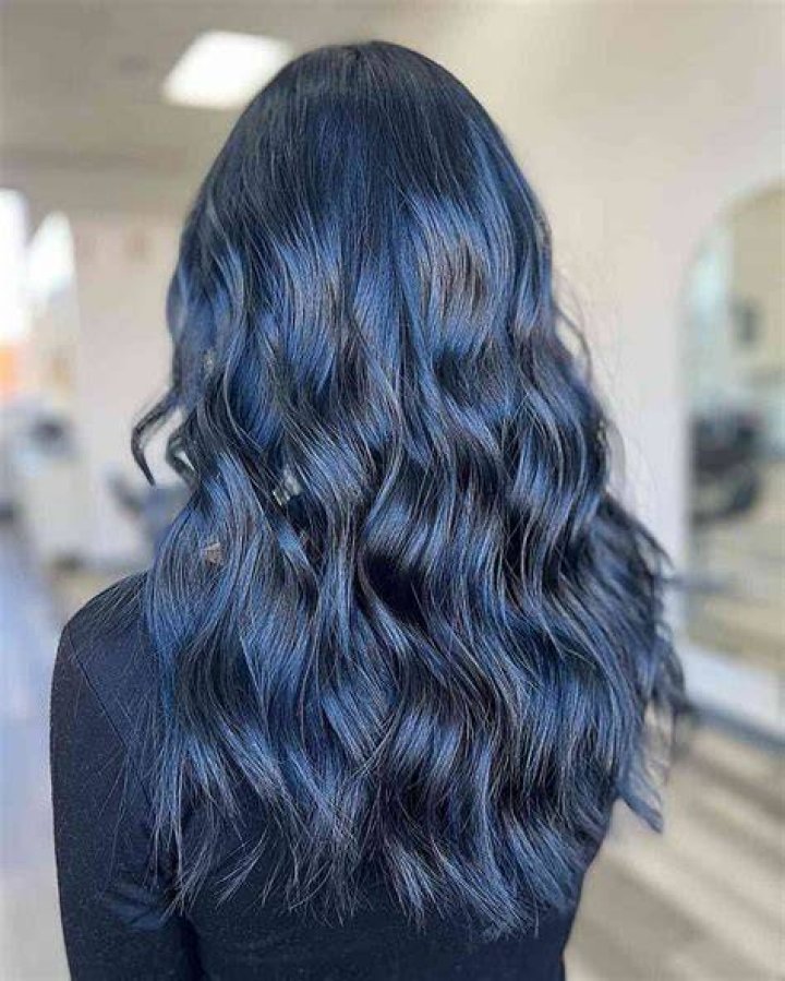 blue hair
