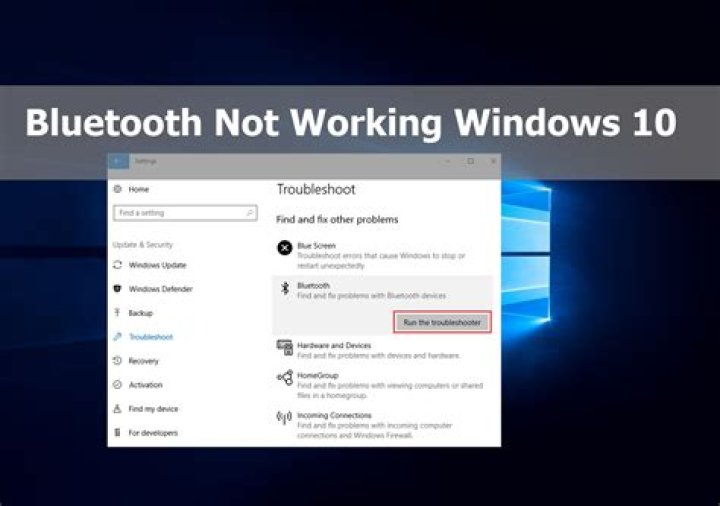 bluetooth not working windows 8.1 update