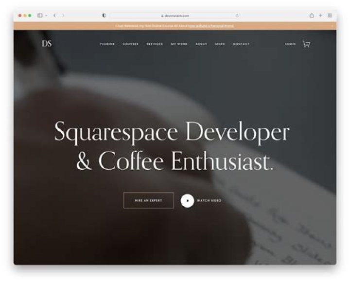 Build a beautiful, professional website with Squarespace