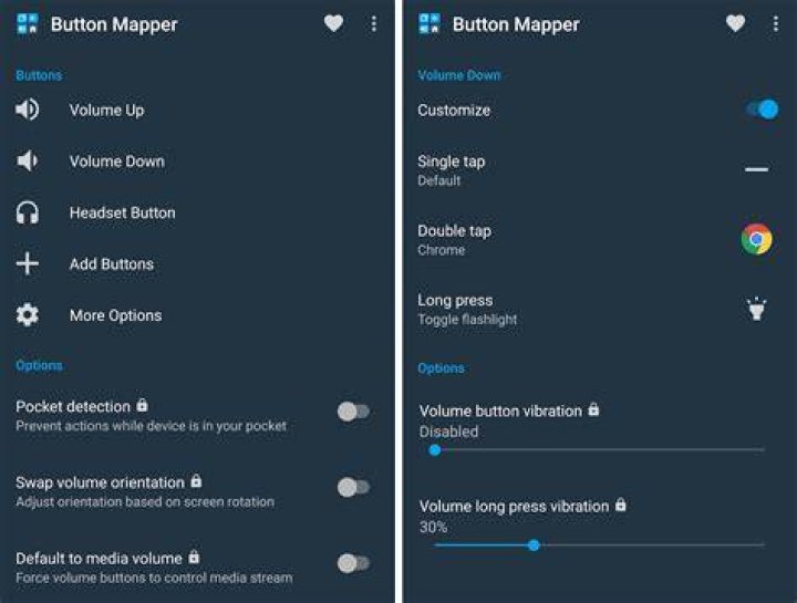 Button Mapper screenshot Button Mapper is one of the best hardware remap apps for android