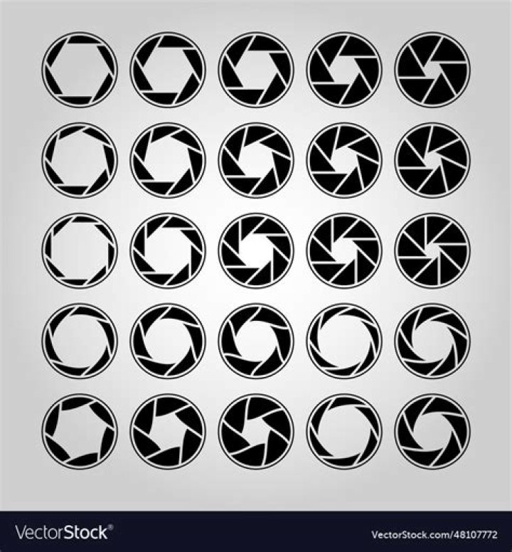 Camera lens diaphragm shutter Camera lens diaphragm shutter