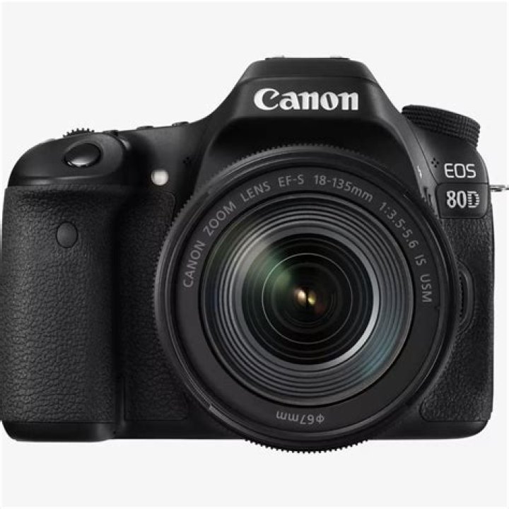 Canon EOS 80D Canon EOS 80D front side without a lens on.