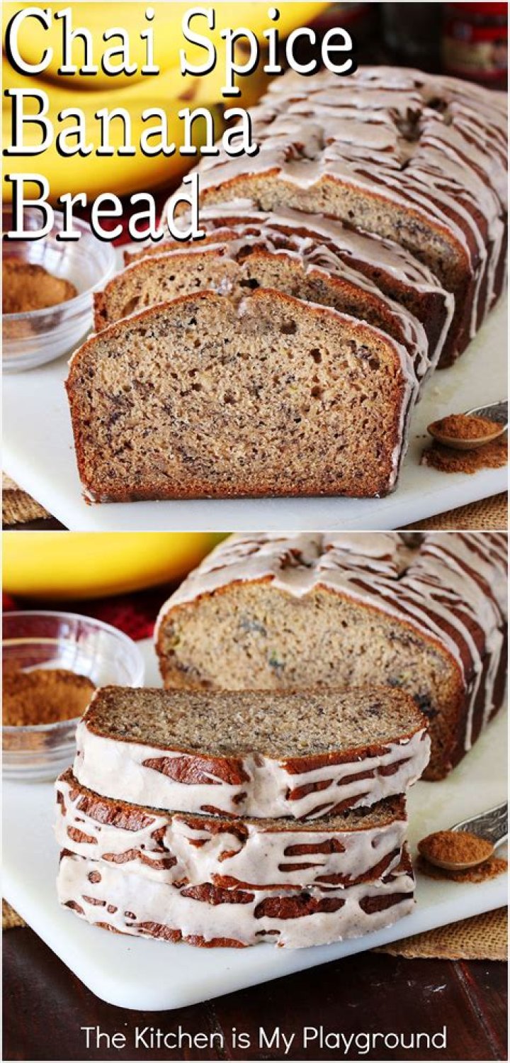 chai spice banana bread