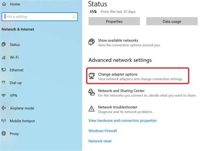 change adapter options wlanext.exe errors