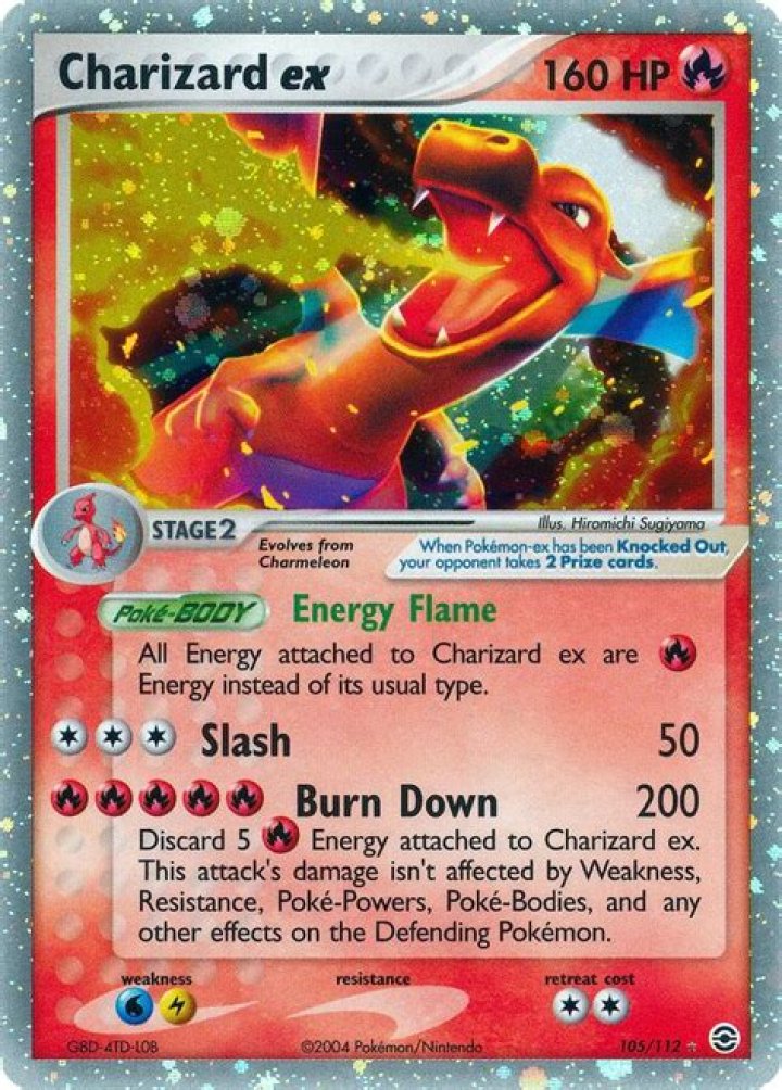 Charizard ex (EX FireRed & LeafGreen 105)