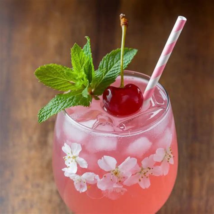 Cherry and Thyme Mocktail