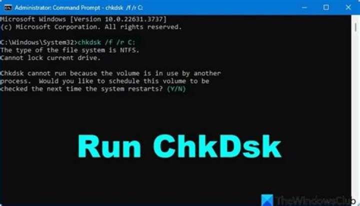 chkdsk command prompt chkdsk command prompt can't move icons on desktop