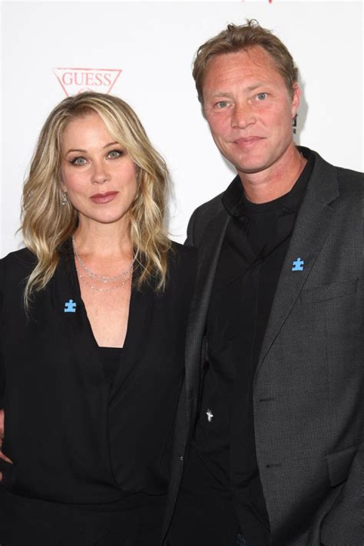 Christina Applegate and Martyn LeNoble