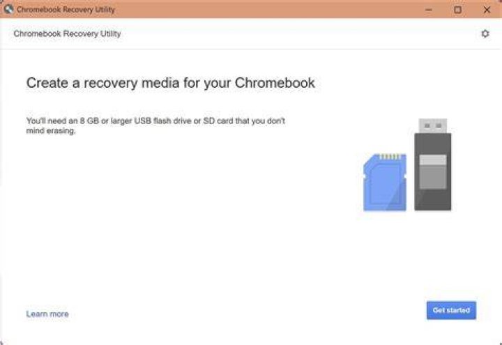 Chromebook Recovery Utility get started Chromebook Recovery Utility get started