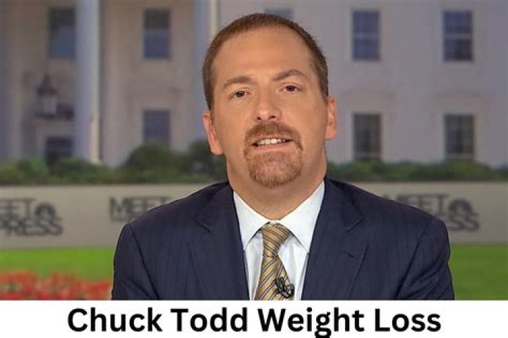 Chuck Todd Illness Weight Loss Before And After Photos