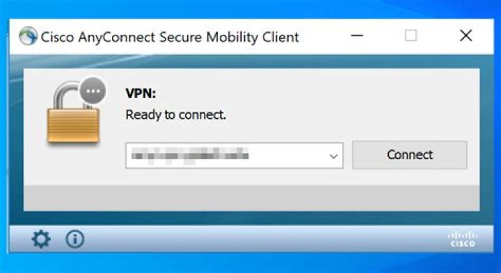 Cisco AnyConnect Secure Mobility Client download for Windows 10