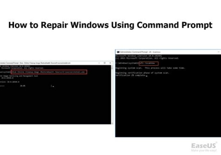 sfc /scannow command prompt sfc Cortana not working after update