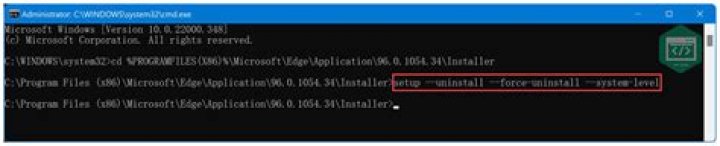 command prompt uninstall microsoft edge command prompt uninstall microsoft edge