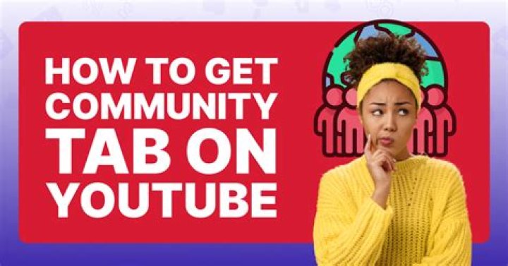 community tab