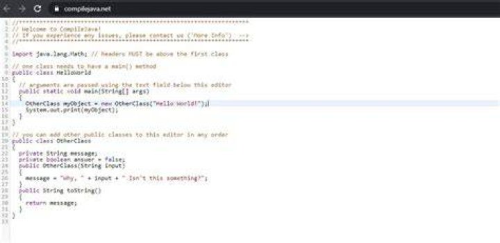 Compile Java Example Compile Java Example