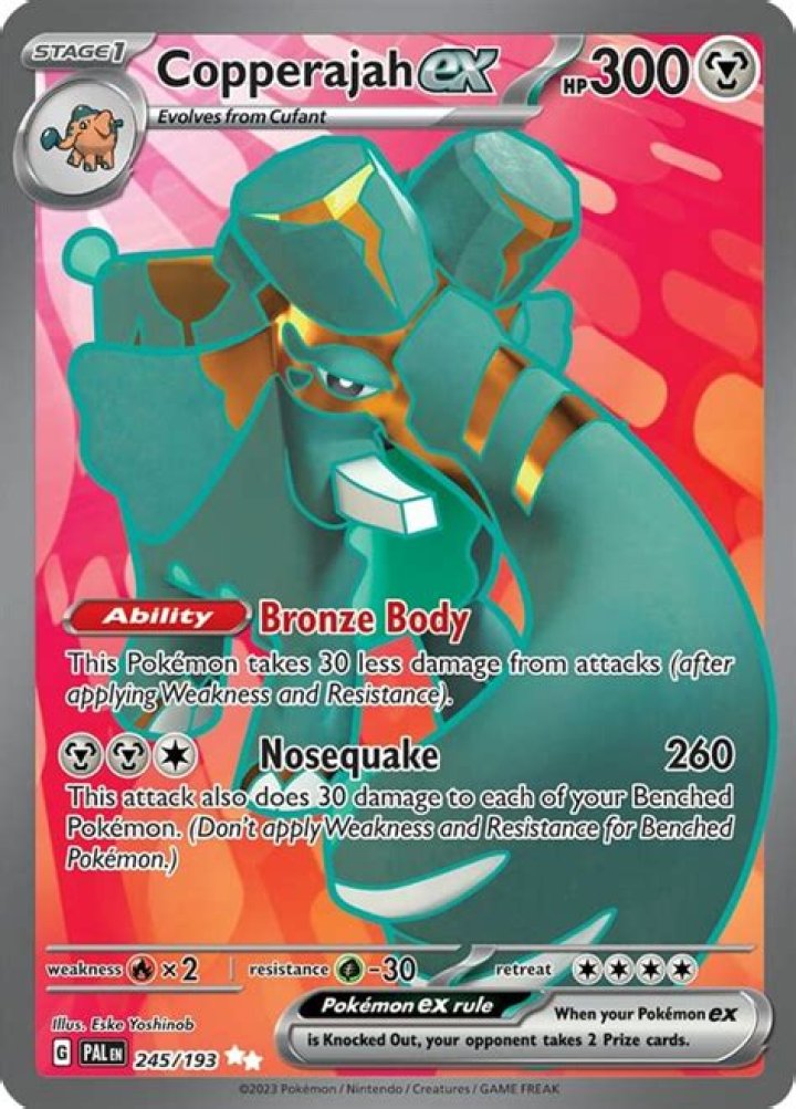 Copperajah ex (Paldea Evolved 150)