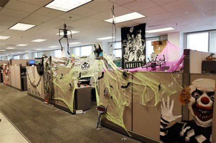 corporate halloween decorations