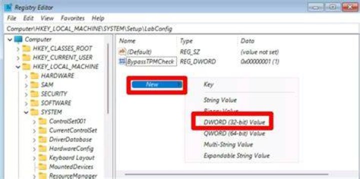 Create a new D-Word key